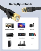 UGREEN CAT7 U/FTP Flat Ethernet Kablosu 3 Metre, 11262 thumbnail 6