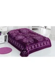 Sarar Çift Kişilik Battaniye 4 Kg - Mor - 1