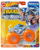 Hot Wheels Monster Trucks Power Smashers Rhinomite 1:64 Die Cast Araç HYJ26 thumbnail 1