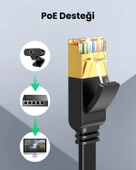 UGREEN CAT7 U/FTP Flat Ethernet Kablosu 5 Metre, 11263 - 7