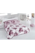 Sarar Polyester Tek Kişilik Gül Kurusu Battaniye(İNCE 1.8 KG) - 2