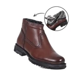 Cem Pekşen Swat Life 4249 Kahve Erkek Hakiki Deri Bot thumbnail 1