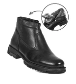 Cem Pekşen Swat Life 4249 Siyah Erkek Hakiki Deri Bot thumbnail 1