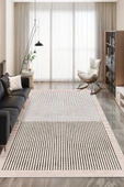cmn home Dekoratif Özel Tasarım Yıkanabilir,İnce, Kaymaz Tabanlı, Modern Salon Halısı, Mutfak Halısı, Yolluk - 2