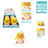 JLG-855-144A IŞIKLI VE MÜZİKLİ ÖRDEK BEBEK  - 1  Adet Fiyatıdır - 1