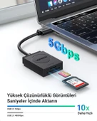 UGREEN 2-in-1 USB 3.0 SD/TF Kart Okuyucu, 20250 - 2