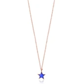 EMILIANO JEWELLERY SİLVER 925 AYAR ZİRKON TAŞLI YILDIZ KOLYE - 1