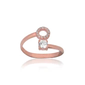 Zirkon Taşlı Pırlanta Montür Rose Altın Kaplama O Harfli Gümüş Yüzük jwlera.com da! Rose kaplama harf gümüş yüzük trendlerini yakından takip edin. Detaylı bilgi için hemen tıkla! - 1