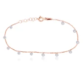 EMILIANO JEWELLERY SİLVER 925 AYAR ZİRKON TAŞLI HALHAL thumbnail 1