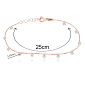 EMILIANO JEWELLERY SİLVER 925 AYAR ZİRKON TAŞLI HALHAL thumbnail 2