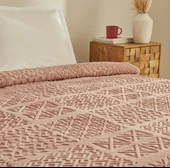 Karaca Home Rita Çift Kişilik Emboss Battaniye Pudra thumbnail 2