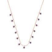 EMILIANO JEWELLERY SİLVER 925 AYAR ZİRKON TAŞLI YILDIZ KOLYE - 1