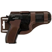 Metal Oyuncak Tabanca Siyah Seri 23 - 1