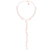 EMILIANO JEWELLERY SİLVER 925 AYAR LAYERED DESENLİ KOLYE LAZER TAŞSİZ - 1