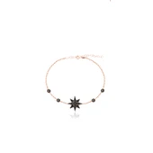 EMILIANO JEWELLERY 925 AYAR GÜMÜŞ TAŞLI KALP KOLYE - 1