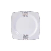 Karaca Fine Bone Lotus 43 Parça 8 Kişilik Yemek Takımı Kare thumbnail 3