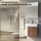 Font Lavabo Dolabı 50 cm Beyaz-Barok thumbnail 2