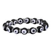 EMILIANO JEWELLERY 925 AYAR GÜMÜŞ GÖZ BİLEKLİK - 1