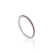 EMILIANO JEWELLERY SİLVER 925 AYAR ZİRKON TAŞLI YÜZÜK - 1