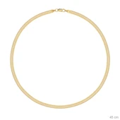 EMILIANO JEWELLERY 925 AYAR YASSI ZİNCİR KOLYE - 1