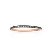 EMILIANO JEWELLERY SİLVER 925 AYAR ZİRKON TAŞLI YÜZÜK - 1