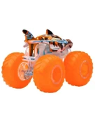 Hot Wheels Monster Trucks Power Smashers Tiger Shark 1:64 Die Cast Araç HYJ21 thumbnail 3