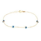 EMILIANO JEWELLERY 925 AYAR GÖZ BİLEKLİK - 1