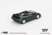 Mini GT Bugatti EB110 GT Verde Scuro 968 thumbnail 3