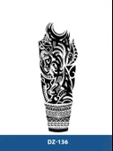 DZ-136 ETNİK ŞEMATİK DESEN GEÇİCİ KOL DÖVMESİ-TATTO thumbnail 1