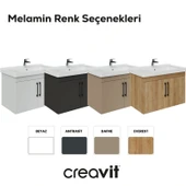 D20 80 Cm Kapaklı Lavabo Dolabı Everest Melamin Kapak thumbnail 4