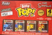 Funko Bitty Pop! The Simpsons 4-Pack thumbnail 1