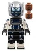 Lego Minifigür Marvel Studios Goliath wit Ant-Man Statuette  colmar20 thumbnail 1
