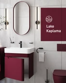 Colorit Kapaklı Lavabo Dolabı 60 cm Berry thumbnail 1
