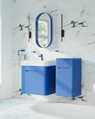 Colorit Kapaklı Lavabo Dolabı 60 cm Ocean thumbnail 1