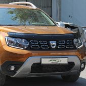 CAPPAFE Dacia Duster Ön Kaput Koruyucu Rüzgarlık 3mm (ABS) 2018- - 4