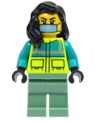 Lego Minifigür Ambulance Driver Female cty1569 thumbnail 1
