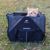 Ferplast Voyager 350 Kumaş Taşıma Çantası Gri thumbnail 2