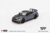Mini GT Nissan GT-R Nismo 2024 NISMO Stealth Gray 868 thumbnail 2