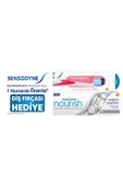 4 ADET Sensodyne Nourish Diş Macunu 50 ml + Diş Eti Bakım Diş Fırçası - 1