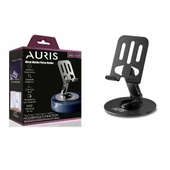 Auris H18 Metal 360 Döner Katlanır Masaüstü Telefon ve Tablet Standı - 1