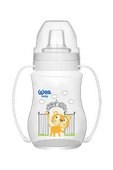 4 ADET   Wee Baby Akıtmaz Kulplu PP Antikolik Bardak 250 ml - 1