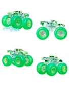 Hot Wheels Monster Trucks Power Smashers Gunkster 1:64 Die Cast Araç HYJ25 thumbnail 2