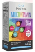 Zade Vital Multivitamin 30 Bitkisel Kapsül thumbnail 1