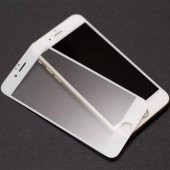 Joyroom Alen Matte Full Cam  iPhone 7-8 Temperli Cam Ekran Koruyucu Beyaz - 1