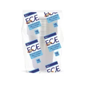 Ece Plastik Şeffaf Bardak 10'lu 180 Cc 3 ADET - 1