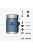 Stanley kaşıklı 400 Ml unisex MAVİ yemek termosu - 4