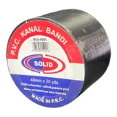 Elektrikçi Kanal Bandı İzole Bant Geniş Siyah 48mm x 20Yrd thumbnail 2