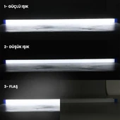 Powermaster T570 70Cm 100W Çubuk Portatif LED Işıldak Şarjlı Tüp Lamba 1800Mah thumbnail 2