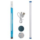 Powermaster T570 70Cm 100W Çubuk Portatif LED Işıldak Şarjlı Tüp Lamba 1800Mah thumbnail 5