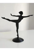 Nerva Design 3D Dekoratif Balerin Tasarımlı Takı Standı, Düzenleyici, Yüzük/küpe/kolye/takı Askılığı - 2